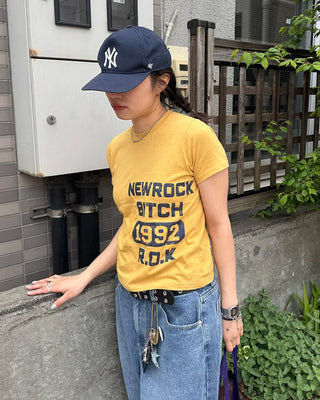 Lettering print T-shirt