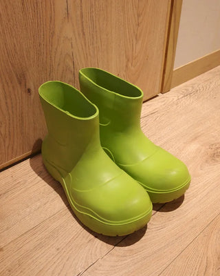 Mid-calf rain boots
