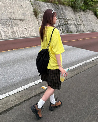 Checked Easy Shorts