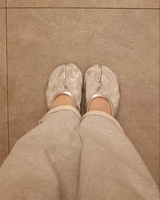 Tabipoint Strap Flat Shoes