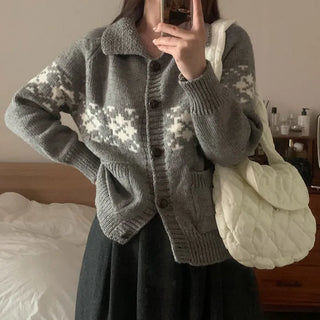 Merbone Nordic Color Cardigan