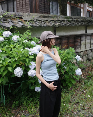 Boat neck basic camisole