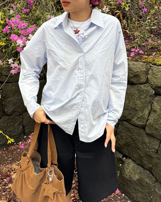 Basic oversized shirt