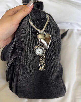 Watch Heart Keyring