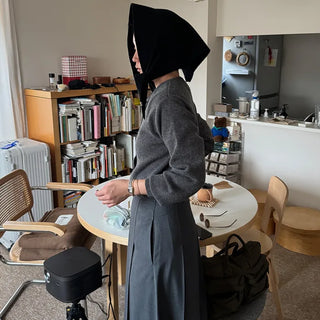 Simple Round Cardigan
