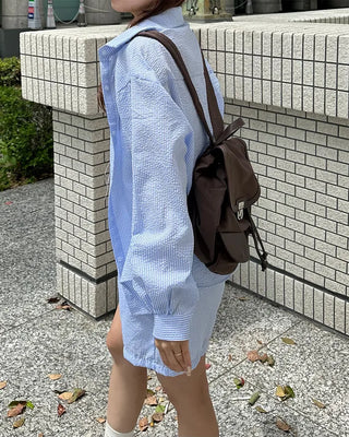 Multi-pocket basic backpack
