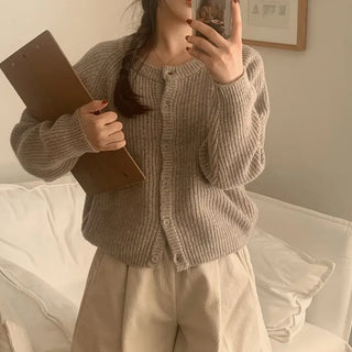 Knit cardigan