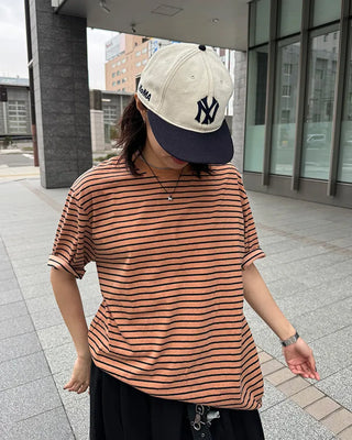 Colorful striped T-shirt