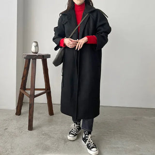 Wool long coat
