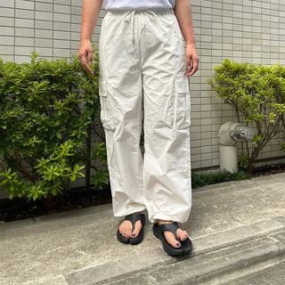 Nylon pocket jogger pants