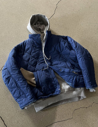 Jar-shaped wool quilted jumper (5 colors)