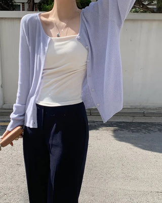 Slim Summer Cardigan - 6 colors