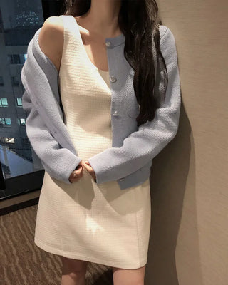 Tweed cardigan