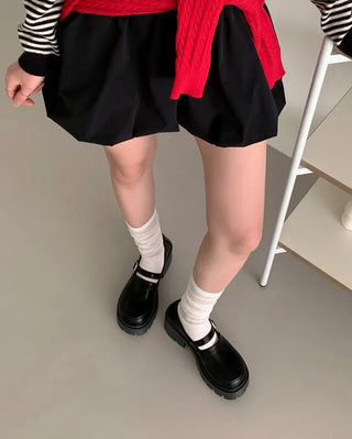 (Enamel/Matte) Platform Merijane Loafers