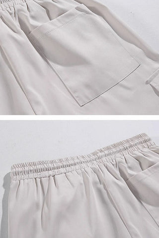 retro casual shorts