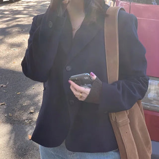 Mood Cropped Loose Fit Jacket