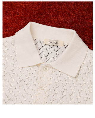 [CULTUM] Long-staple Cotton Polo Shirt