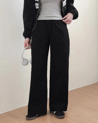 Mood Elastic Waist Chino Pants