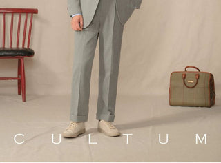 [CULTUM] Italian One-Piece Collar Brushed Shirt