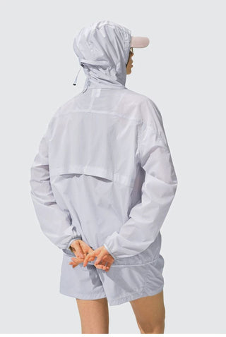 [Monterest] Packable Hooded Half-Zip Anorak