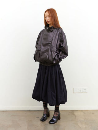 [NeverSeez] Strappy Spliced Midi Dress