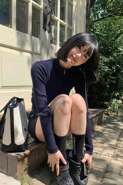 retro casual cardigan