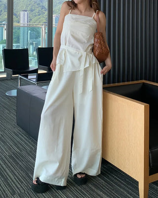 3-piece scarf set camisole set