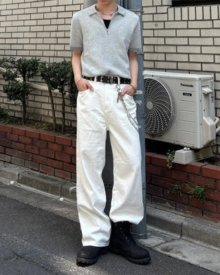 Half-zip summer knit