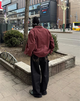 Two-pocket collar jacket