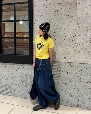 Star print T-shirt