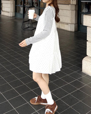 Polka Dot Mini Camisole Dress