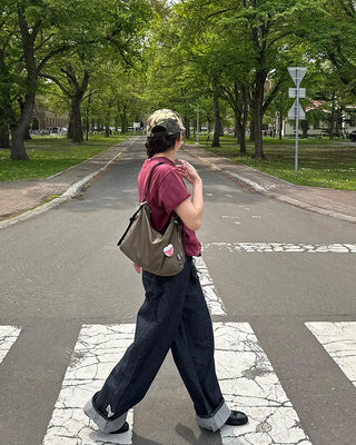 Big Square Hobo Bag