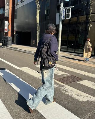 Dot Strap Backpack
