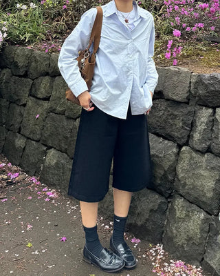 Basic oversized shirt