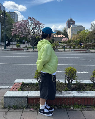 Windbreaker Hooded Zip-Up