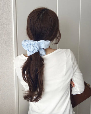 Ribbon detail scrunchie