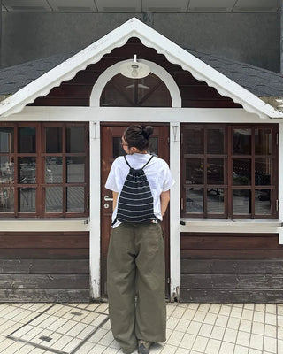 Loose cotton pants
