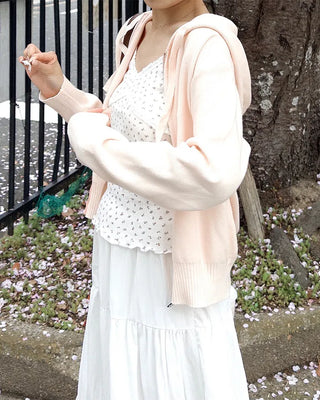 Lace flower pattern camisole