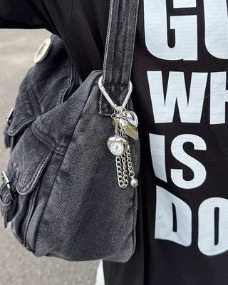 Watch Heart Keyring