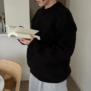 Handmade round knit