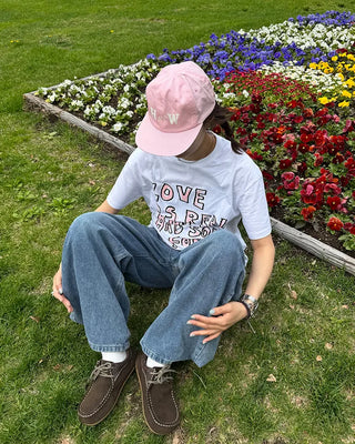 Crayon lettering T-shirt