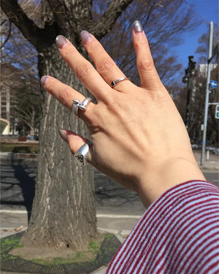 Heartstone Open Ring