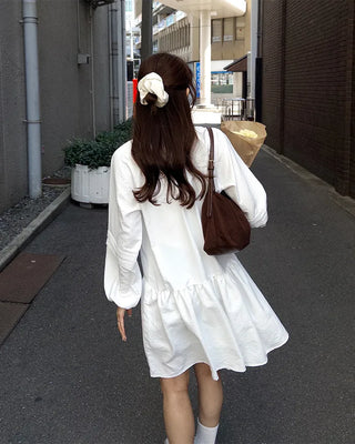 Pintuck Long Blouse
