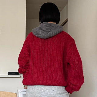 Vivid gauge knit sweater