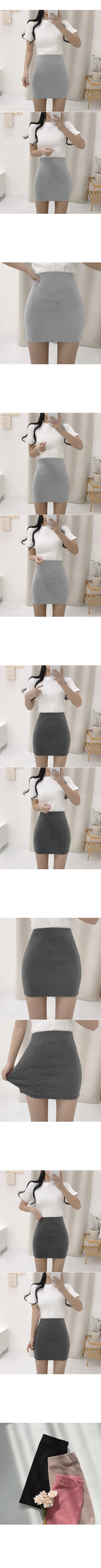 Span H-line mini skirt