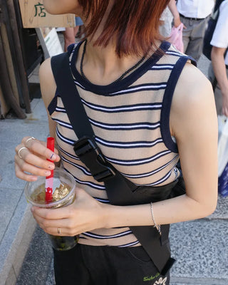 Triple Border Sleeveless