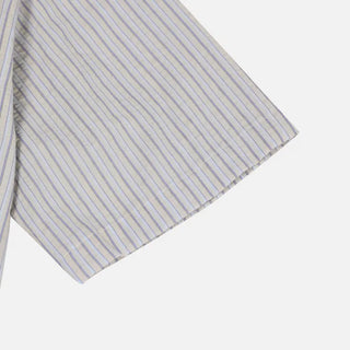 Striped short-sleeved shirt