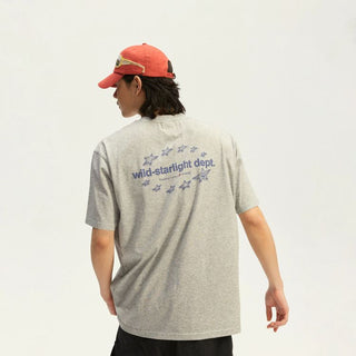 [Monterest] Quick-Dry Star Print Relaxed Fit Tee