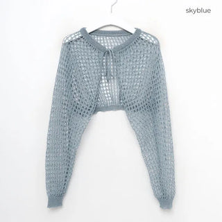 Mesh bolero