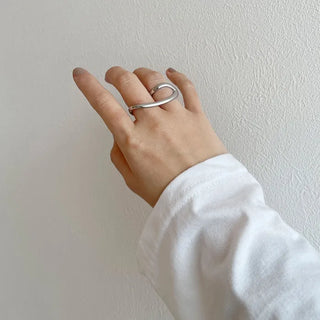 unique two finger ring